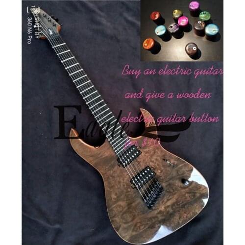 Eagle. Butterfly, Guitar Bass Custom Shop, Seven Strings 24 Fan-shaped Fingerboard Tumor Veneer Electric Guitar custom