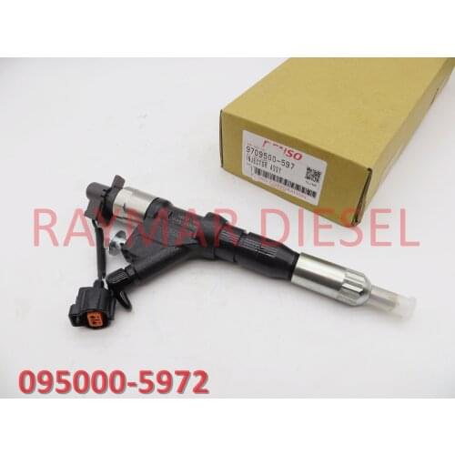 Genuine New Diesel Common Rail Fuel Injector 095000-5971, 095000-5972 for 700 Series 23670-E0360