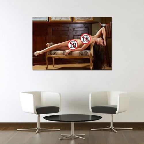 Sexy Model Beauty Poster Canvas Print Painting Wall Art For Home Room Decor