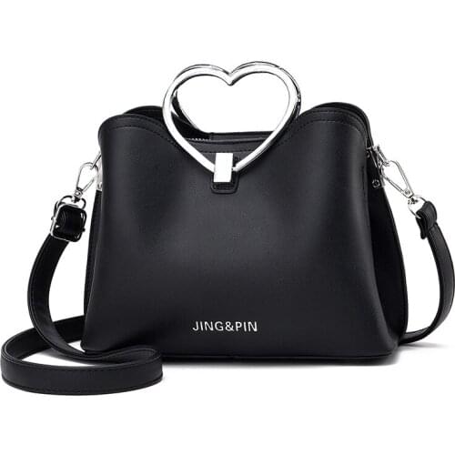 High Quality 2021 Solid Color PU Leather Female Small Bucket handbags Crossbody Bag Ladys Fashion Brand Designer Women Bags