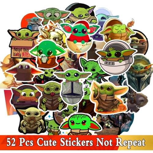 52/25 Pcs/Lot Funny Cartoon Stickers Movie Characters JDM Cute Sticker for Bike Laptop Skateboard Home Decoration Car Decal Toy