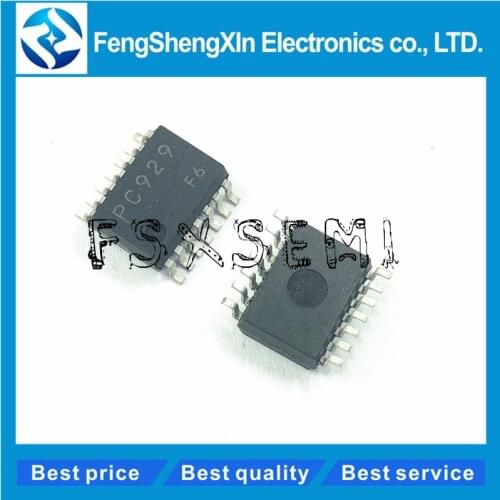 10pcs/lot PC929 Optical isolator - logic output SOP-14