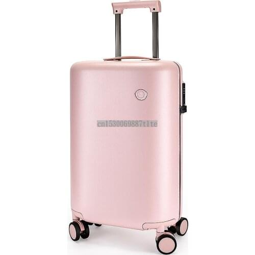 Luggage Trolley Case Korean Version of The Small Fresh Suitcase Girl Cute 20 Inch Password Box Net Red Ins24