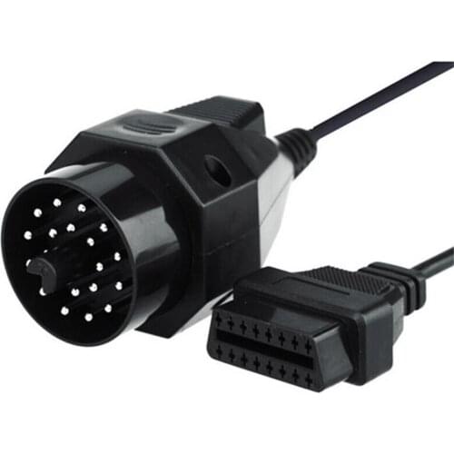 Diagnostic Cable For BM/W 20pin best price Newest OBD II Adapter for BM/W 20 pin to OBD2 16 PIN Female Connector e36 e39 X5 Z3