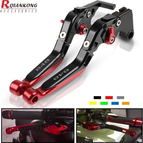 For Ducati 848 EVO 2007 2008 2009 2010 2011 2012 2013 Motorcycle CNC brake handle Adjustable Foldable Clutch Brake Levers Handle