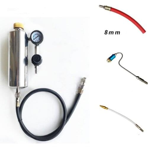 New arrival!Non-Dismantle Bottle Repair Tool With Pressure Gauge, accessories, Universal Auto Car Gasoline Fuel System