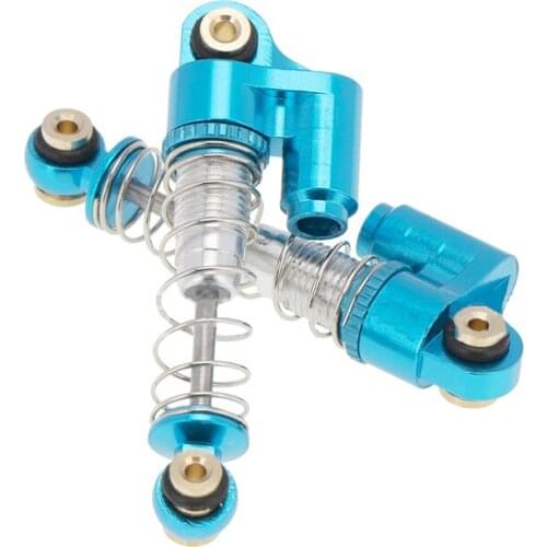 Aluminum Alloy Shock Absorbers Spring Shock Set for 1/24RC Model Car Axial SCX24 90081 Upgrade Accessories