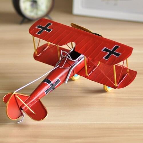 Model plane decoration crafts Home Furnishing retro room soft decoration USA indoor small bedroom furnishings