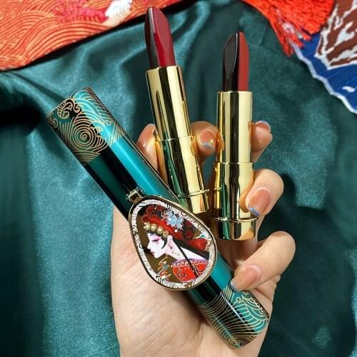 New 10 Colors Magic Double Lipstick Matte Fog Surface Long-lasting Waterproof Cosmetic Makeup Lipsticks Waterproof Chinese Style