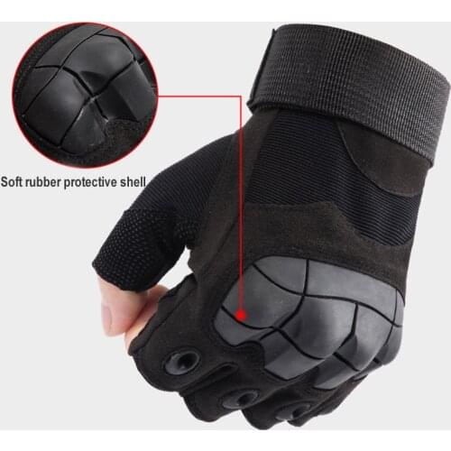Newly Non-slip Half Finger Gloves with Wrist Wrap Support Padded Fitness Short Open Finger Glove for Riding Sports Summer