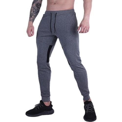 2021Autumn Winter Mens Sports Casual Pants Slim Running Sports Training Fitness Pants Mens Trousers Men Sport Pant Sweatpants