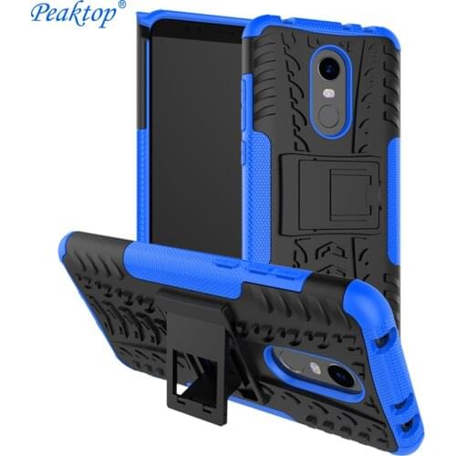 Peaktop Heavy Duty Armor Case for Xiaomi Redmi 5 Plus 5.99"Slim PC + Soft Rubber Phone Case For Xiaomi Redmi 5 Plus Hard Cover