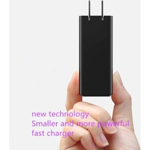 GaN PD 3.0 Fast USB Charger For iPhone 11 Pro Max Support AFC FCP SCP QC 3.0 For Samsung S10 Plus 65W Quick USB Charger