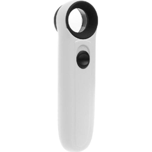 40x LED Light Magnifier Magnifying Glass Jeweler Loupe Watch Loop Repair White Dropship