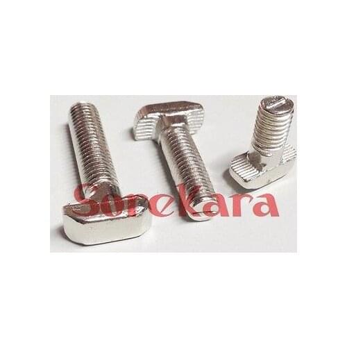 Hammer Head T Bolt T Head Screws M8 For T-slot Aluminum Extrusion 45 Series