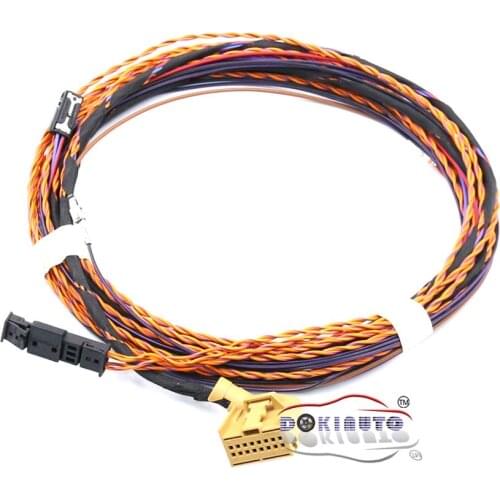 Rear OPS 4K Parking Canbus Install Wire Cable harness For VW Polo Golf Jetta Passat CC Octavia All PQ35 PQ25 PQ46 Car