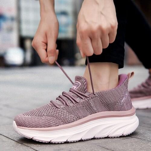 2021 Summer Jogging Walking Shoes For Women Sneakers Height Increasing 4.5cm Fitness Sport Shoe Minika Zapatillas Mujer Marca