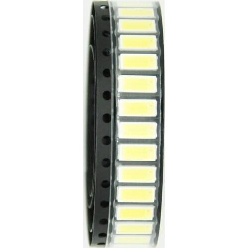 100PCS/ LOT LG LED Backlight 1W 7030 6V Cool white TV Application smd 7030 led cold white 100-110lm 7.0*3.0*0.8mm