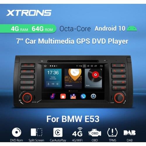 7'' Android 10.0 PX5 Car Radio Player multimedia for BMW X5 E53 1999-2001 2002 2003 2004 2005 2006 For Rover For MG GPS NO DVD