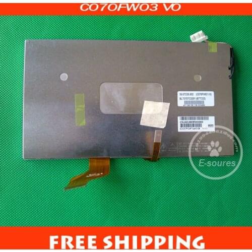 Free shipping! 7 inch C070FW03 V0 LCD display with touch screen panel for Car GPS/DVD