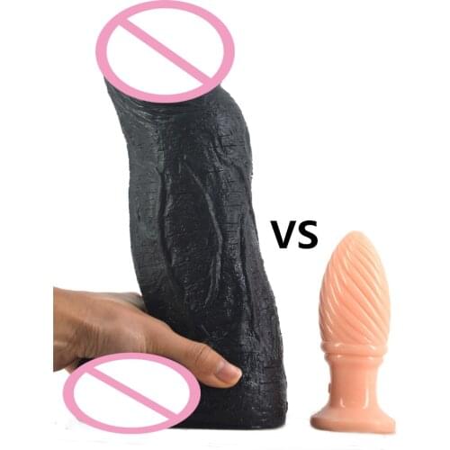 3.15''Huge Dildo Big Dildo Artificial Penis Sex Toys For Women Vagina Stimulate Giant Dildo Anus Massage Butt Plug Sex Shop