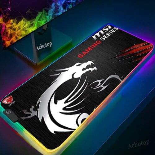 Large Gaming Mouse Pad XXL Computer Gamer Keyboard Mouse Mats Kawaii MSI Desk Mousepad for PC Desk Pads Mouse Pad Mats rgb Cute