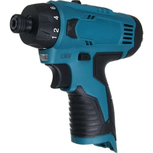 12V Electric Drill Two-speed adjustable Cordless Electric Screwdriver with Self-locking chuck LED lights for Bosch Battery