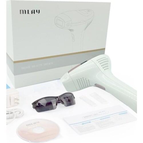Mlay T3 IPL Laser Hair Removal Device Epilator Permanent Hair Removal Machine Face Body Electric Depilador Laser 500000 Flashes