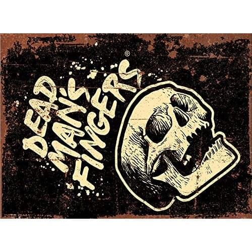 Metal Wall Sign DEAD MANS FINGERS Bar Club Wall Art Poster Decoration Old-fashioned Retro Square Metal Sign 8x12 Inches