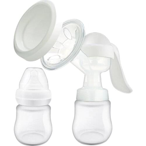 Non-slip Manual Breast Pump Powerful Baby Nipple Suction Feeding Milk Bottles Breasts Pumps Bottle Sucking