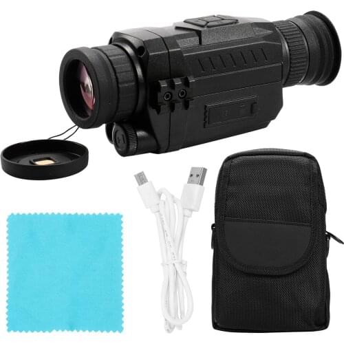 NV0535 Night Vision 5X Optical 8X Digital Zoom Infrared Digital Vedio Camera 200m Range Monocular Scope
