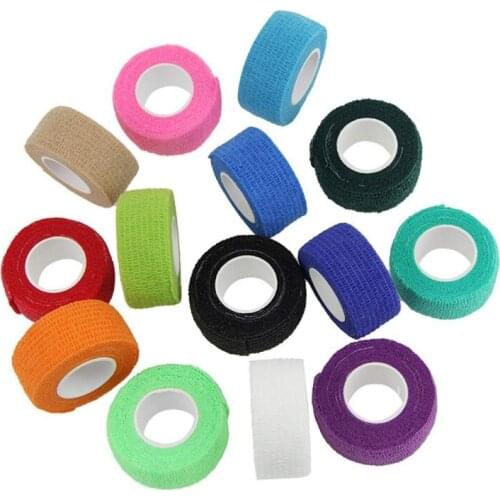 Microblading 10PCS Waterproof 2.5 CM * 4.5 M Self Adhesive Elastic Medical First Aid Nonwoven Cohesive Wound Bandage For Fingers