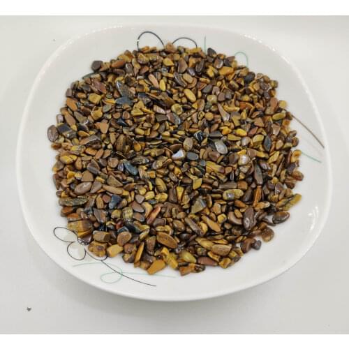 Natural Tiger Eye Tumbled Stone Healing Reiki Crystal Chakra Gravel Natural Stones Mineral Health Decoration Furnishing article