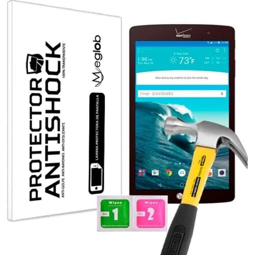 Screen protector Anti-Shock Anti-scratch Anti-Shatter compatible with LG G Pad II 8.3 LTE