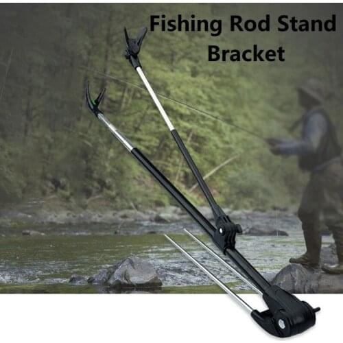 Fishing Rods Adjustable Retractable Carp Pod Stand Holder Fishing Pole Stand Tackle Accessory Bracket