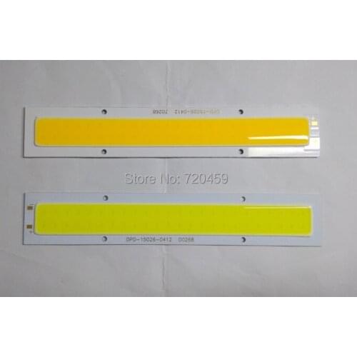 LED strip panel light lamp bead is 150 x26mm long desk lamp, 5 w lamp COB highlight surface lighting lamp bead white light12-14V