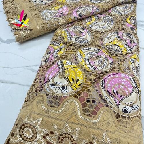 Ankara Sequence Tissue Lace Nigerian Sequins Net 2021 High Quality African Tulle Mesh Wedding Fabric For Dress