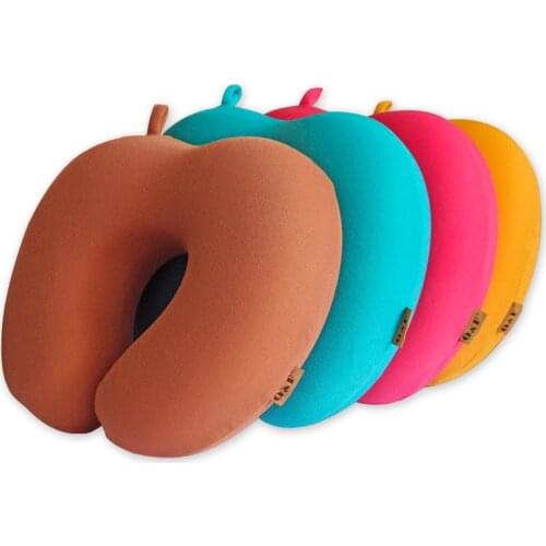U Shape Car Neck Pillow Memory Foam Cool Headrest Support Rest Plane Travel Pillows Black Pink For Child Adult Men Women Girls