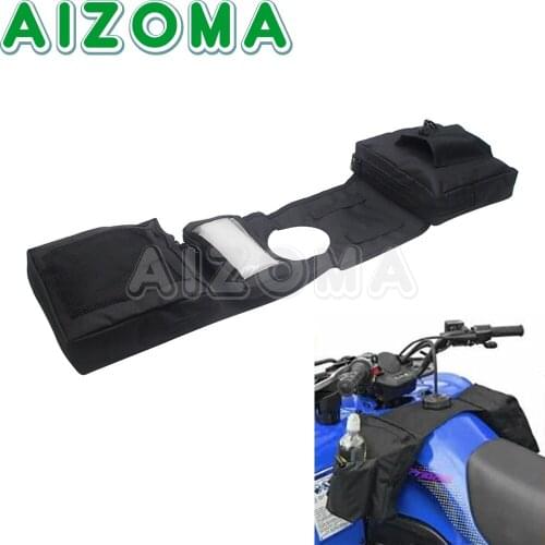 Universal Waterproof Motorcycle ATV Quad Bike Snowmobile Tank Bag Black Oil Fuel Tank Bags Motor Parts Storage Package
