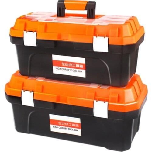Tool Box Portable Large Storage Tool case Components Woodworker Electrician Box High quality home hardware parts case