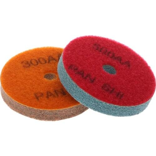 2020 New 3\" Diamond Marble Polishing Pad Sponge Granite Grinding Concrete Floor Abrasive Nylon Fiber Clean Stone Disc