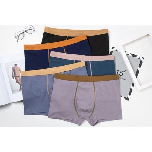 2021 mens underwear men cotton underpants male pure men panties shorts underwear boxer shorts