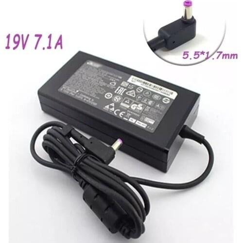 19V 7.1A 135W 5.5*1.7mm Notebook AC Adapter For Acer Nitro 5 AN515 A715-71G PA-1131-16 Laptop Power Supply