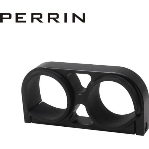 Billet Aluminum 60MM Dual Fuel Filter Fuel Pump Bracket /Clamp/Mount For 044 Fuel Pump