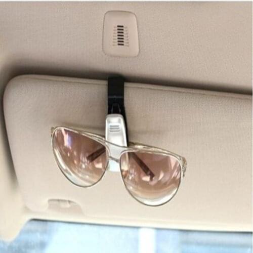 Car Sun Visor Sunglasses Eyeglasses Glasses Holder Clip Hanger Ticket Clip Fastener Holder Auto Accessories For Car