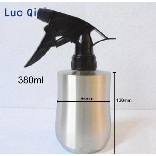 380ML Stainless Steel Oiler Oil Spray Bottle Fuel Injector Sprayer Pot Gravy Boats Kitchen Tool Injection BBQ useful