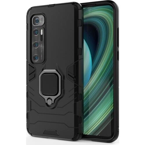 For Xiaomi Mi 10 Ultra Case Luxury Ring Back Cover Stand Armor ShockProof Case For Xiaomi Mi 10Ultra Mi10 Protective Phone Cases