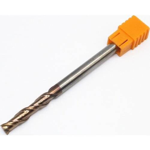 1PCS HRC60 6mm Solid Carbide Flat End mill D6X30LXD6X100L 2 Flute Standard Length Side milling Slotting Profiling face mill