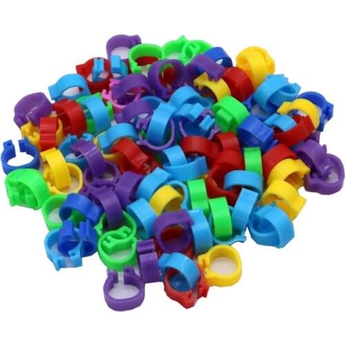 IdentificatioChicken Inner Diameter Foot Ring Without Text Label Buckle Poultry Leg Chick Duck Goose Animal Identification Tool