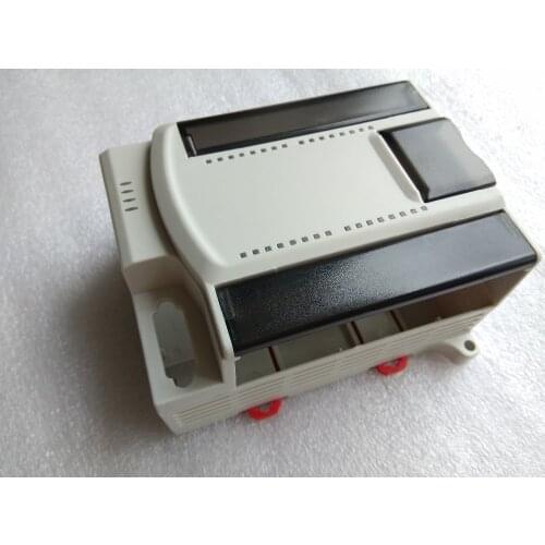 Din rail Plastic electronic appliances casing rail electrical boxes barrier box enclosure 125*110*65mm